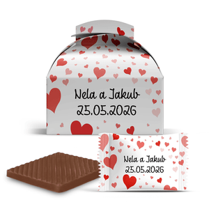 #101 Čokoládky v krabičce s vlastním textem