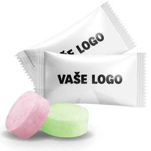 #110 BONBONY S OVOCNOU PŘÍCHUTÍ S LOGEM