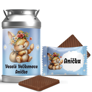 #701 Mini čokoládky v dózičce s vlastním textem