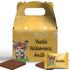 #403 Mini čokoládky v krabičce s vlastním textem