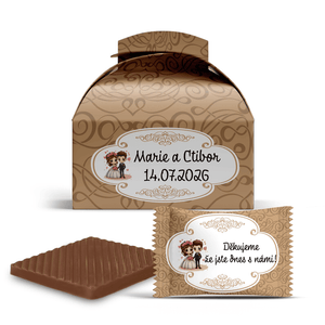 #103 Čokoládky v krabičce s vlastním textem