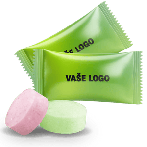 #106 BONBONY S OVOCNOU PŘÍCHUTÍ S LOGEM