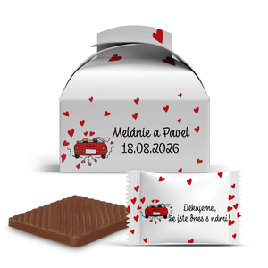 #110 Čokoládky v krabičce s vlastním textem