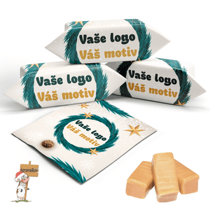 Karamelky volně balené s vlastním logem (balíčky do 500 kusů)