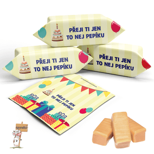 #061 KARAMELKY S VLASTNÍM TEXTEM