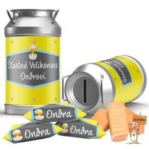 Karamelky v dózičce s vlastním textem #084