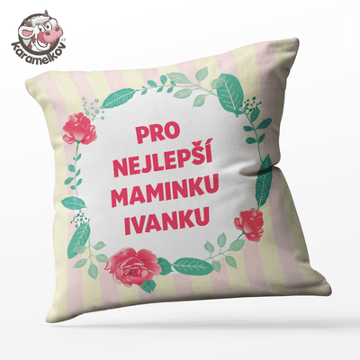 #677 Polštář s vlastním textem