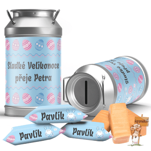 Karamelky v dózičce s vlastním textem #090