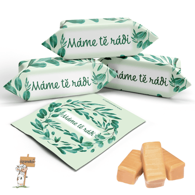 #759 KARAMELKY S VLASTNÍM TEXTEM
