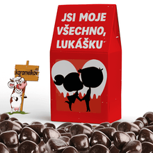 #001 Ovoce v čokoládě v krabičce