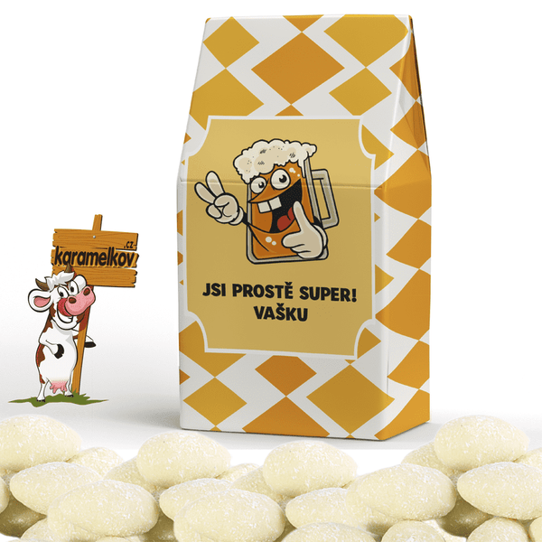 #008 Oříšky v čokoládě v krabičce 100g