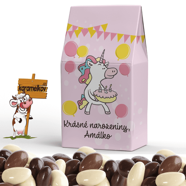 #020 Oříšky v čokoládě v krabičce 100g