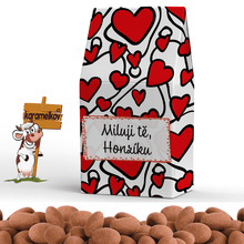 #002 Oříšky v čokoládě v krabičce 100g