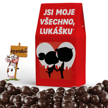 #001 Ovoce v čokoládě v krabičce